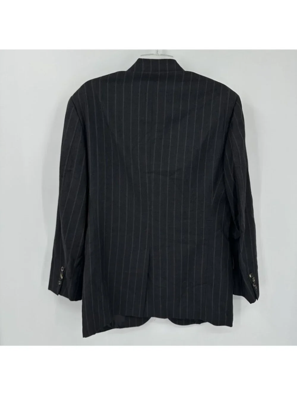 BROOSK BROTHERS GOLDEN FLEECE SUIT 40R 33W 28L charcoal pinstripe executive